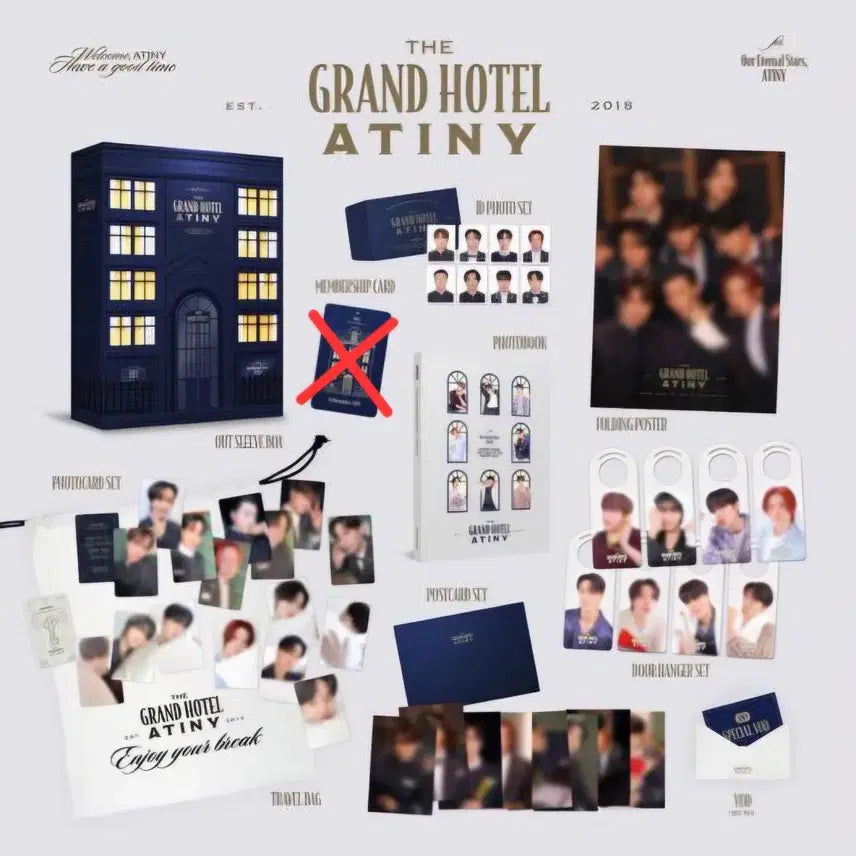 [SOLD OUT] 에이티즈 에이티니 6기 멤버십키트 풀셋