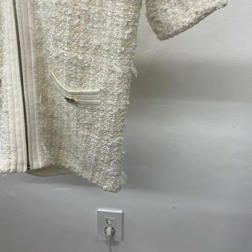 [BUNJANG] MICHAA Tweed Jacket / 여성)MICHAA 미샤 반팔 트위드 자켓 5사이즈