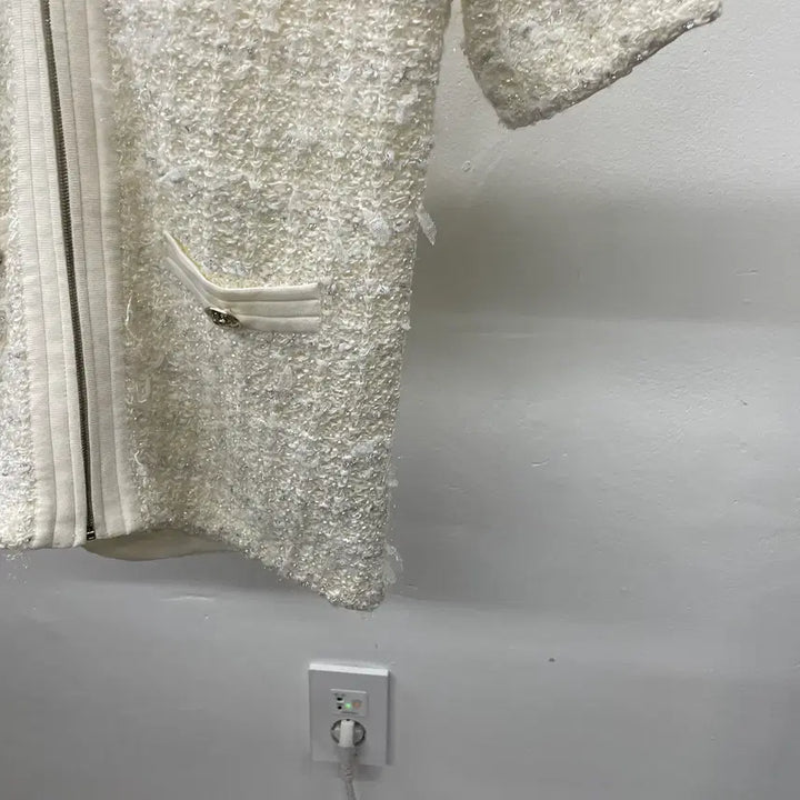 [BUNJANG] MICHAA Tweed Jacket / 여성)MICHAA 미샤 반팔 트위드 자켓 5사이즈
