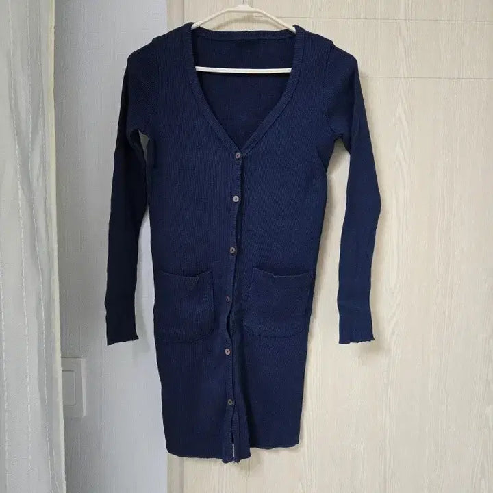 [BUNJANG] Unbranded Long Knit Cardigan / 니트 롱가디건 44~55 free