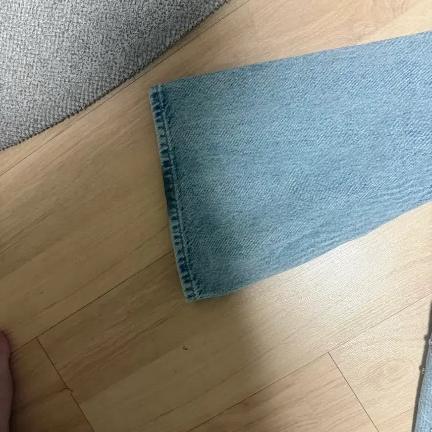 [BUNJANG] 26RAG&amp;BONE Blue Seersucker Relaxed Pants / 26랙앤본 블루시어스톤 릴렉스