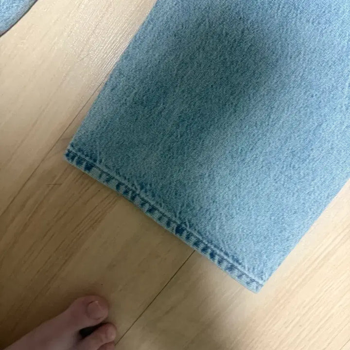 [BUNJANG] 26RAG&amp;BONE Blue Seersucker Relaxed Pants / 26랙앤본 블루시어스톤 릴렉스