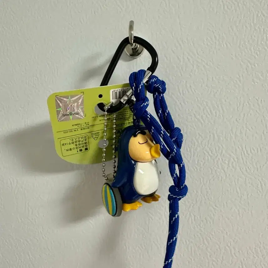 [BUNJANG] Crayon Shin-chan Penguin Keyring / 짱구 펭귄 키링