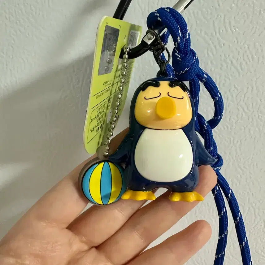 [BUNJANG] Crayon Shin-chan Penguin Keyring / 짱구 펭귄 키링