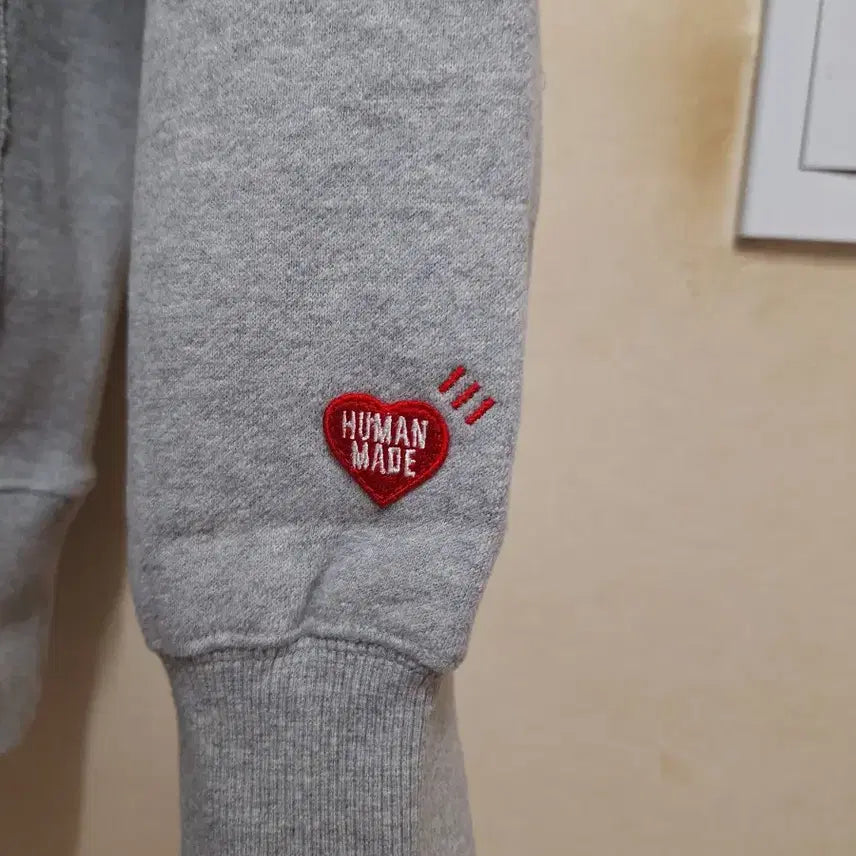 [BUNJANG] Human Made Duck Character Hoodie Gray XL / 휴먼메이드 오리 캐릭터 후드티 그레이 XL 최상 급