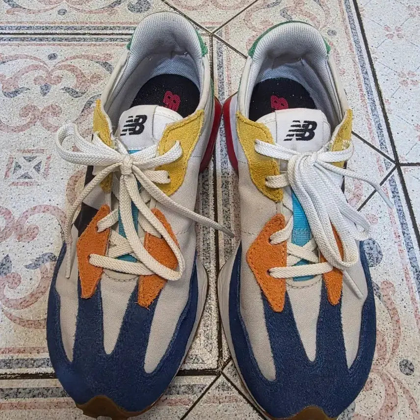 [BUNJANG] New Balance 327 Multi-Color Sneakers / 뉴발란스 327 멀티컬러 스니커즈