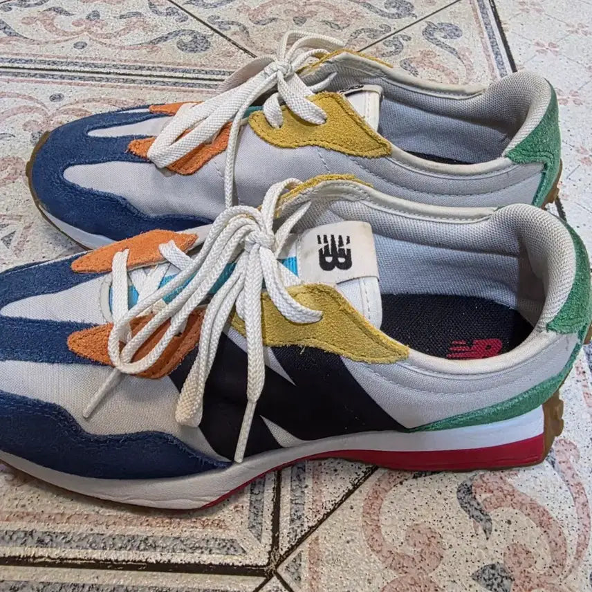 [BUNJANG] New Balance 327 Multi-Color Sneakers / 뉴발란스 327 멀티컬러 스니커즈