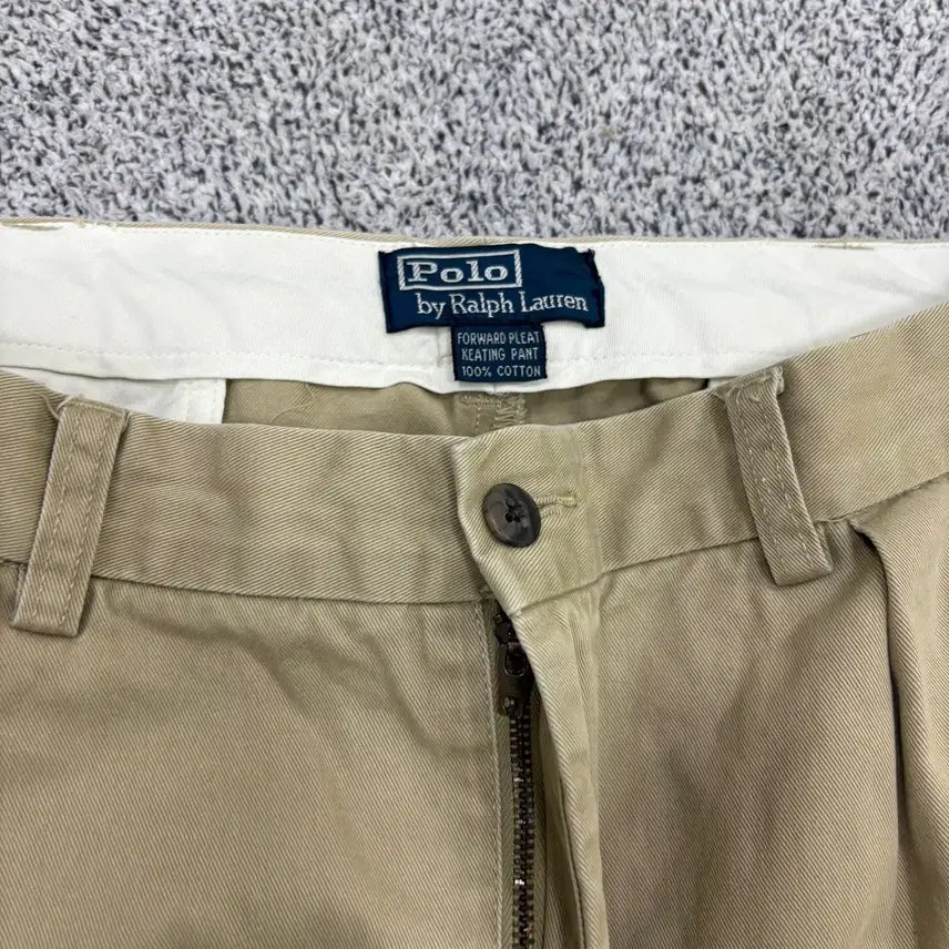 [BUNJANG] Polo Chino Pants / 38-36 폴로 면바지 핀턱 치노팬츠 0325J