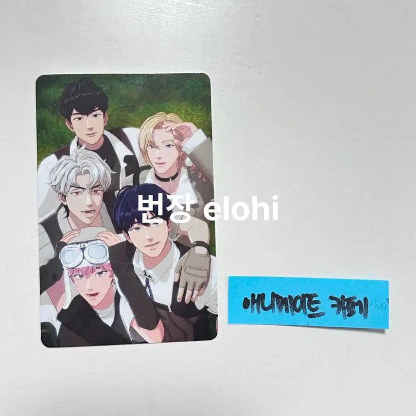 [BUNJANG] PLAVE Animate Cafe, Support Stick, Mini Photo Card / 플레이브 애니메이트 카페 응원봉 꼬깔콘 체키 포카 예준노아밤비은호하민