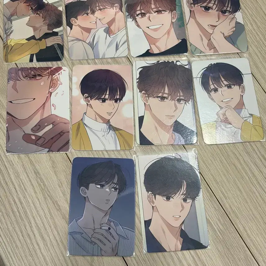 [SOLD OUT] bl 투니크 오메가콤플렉스 오콤 방문 일러스트 포카 워터 글리터 명찰