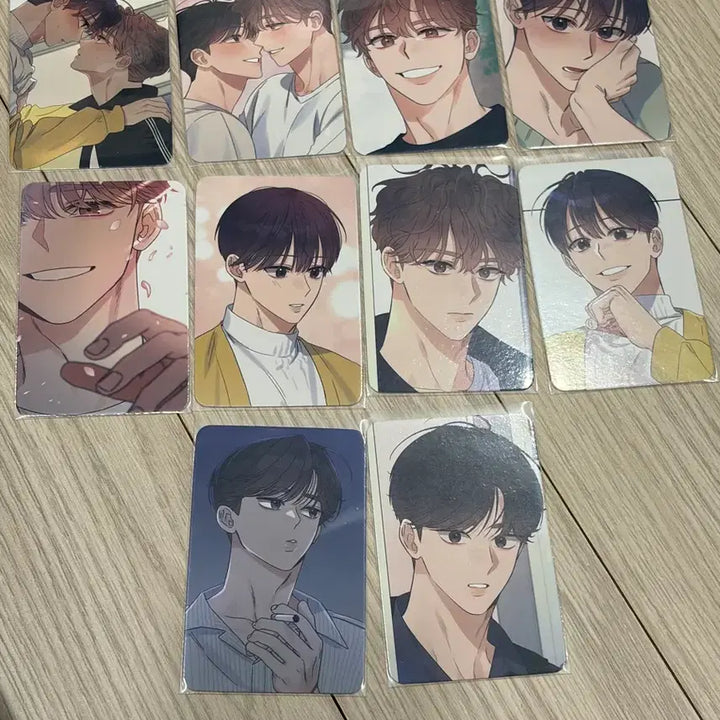 [SOLD OUT] bl 투니크 오메가콤플렉스 오콤 방문 일러스트 포카 워터 글리터 명찰