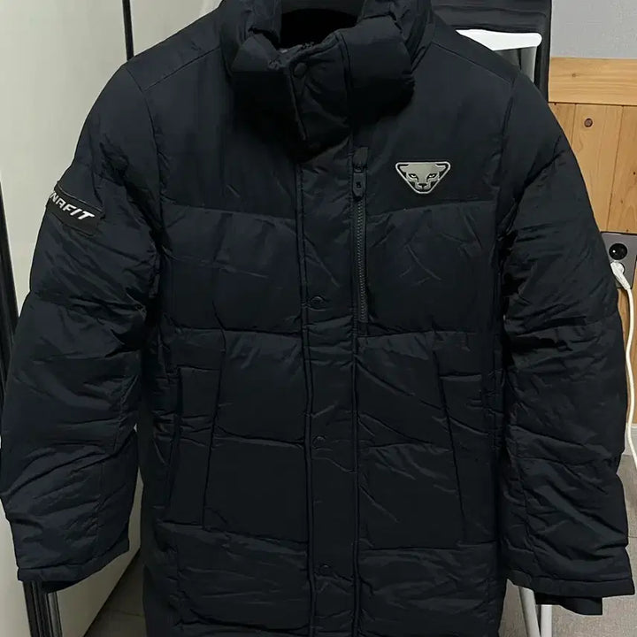 [BUNJANG] DYNAFIT Black Long Padded Jacket / DYNAFIT 다이나핏 검정 롱패딩