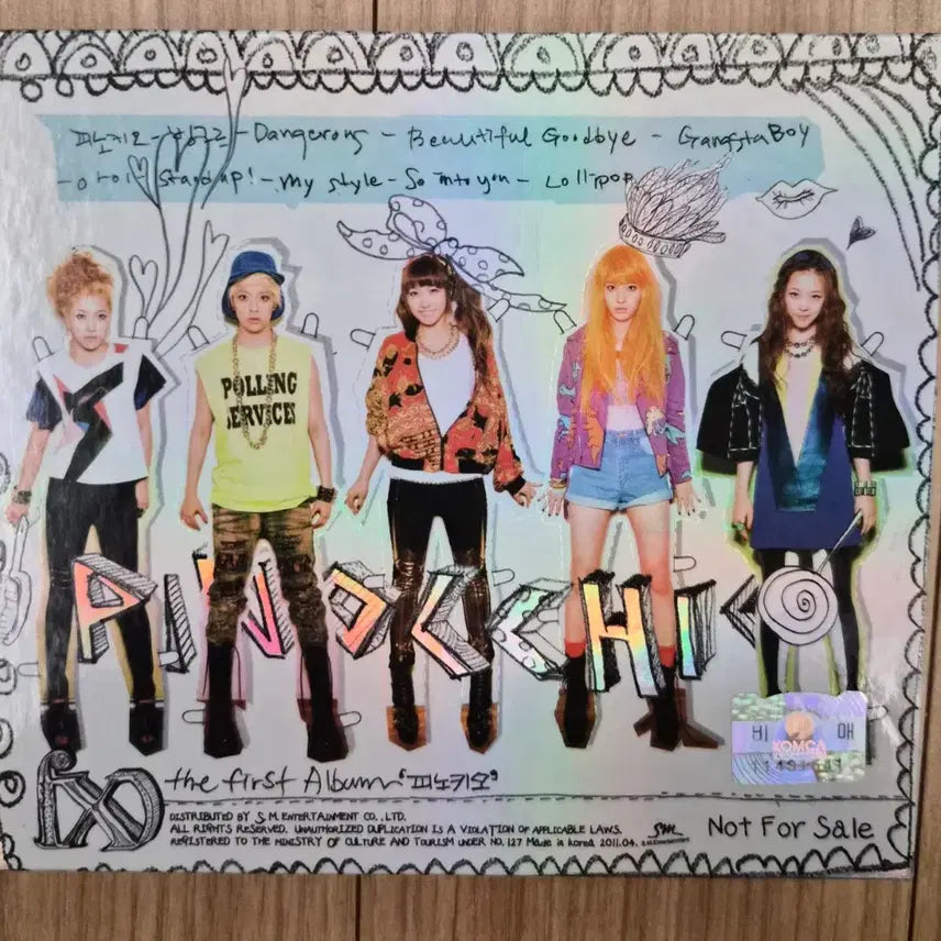 [SOLD OUT] [BUNJANG] f(x) Pinocchio 1st Album / 에프엑스 f(x) 1집 피노키오 앨범