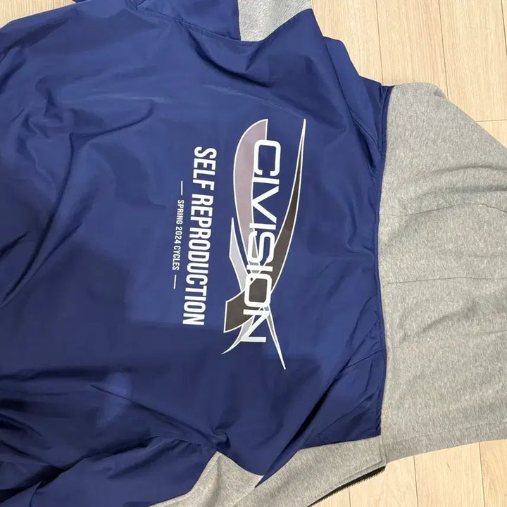 [BUNJANG] Csc Cvision Remake Hooded Blouson / [2] Csc 씨비전 바이 씨에스씨 리메이크 후디드 블루종 블루