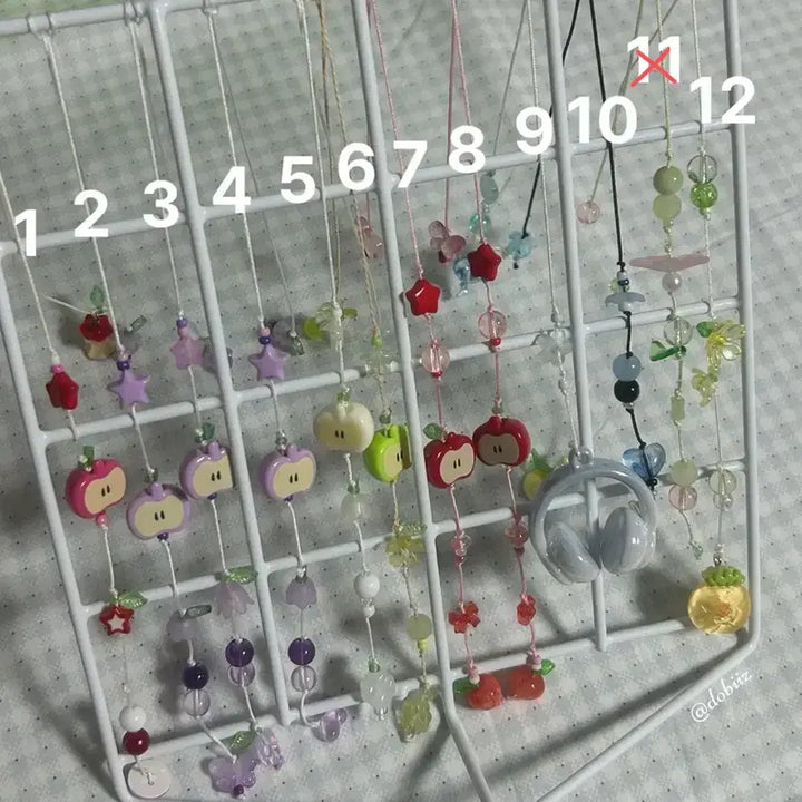 [BUNJANG] Handmade Beaded Bookmark / 비즈 책갈피