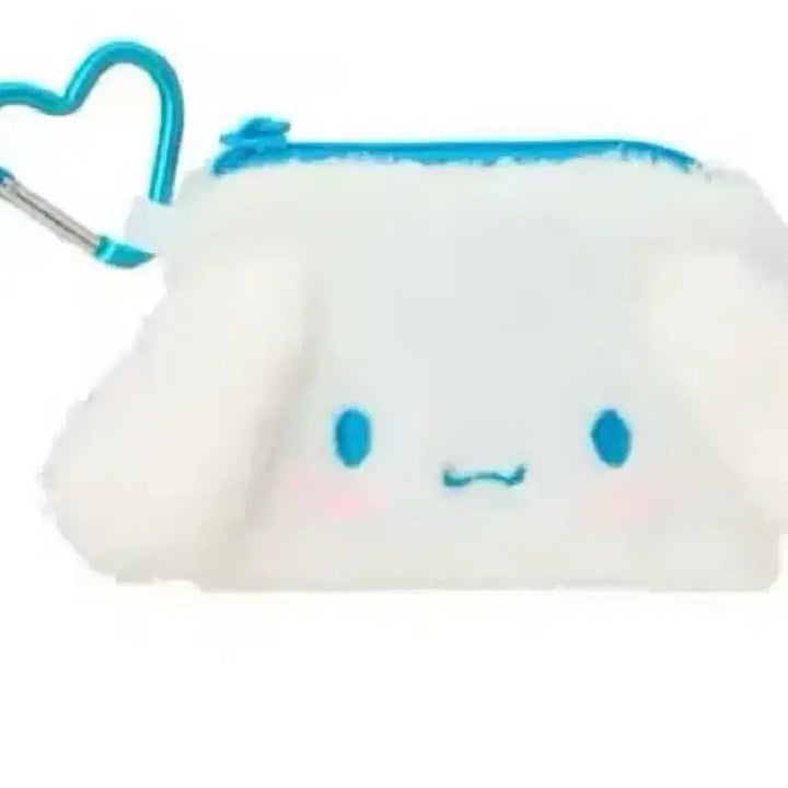 [SOLD OUT] 새상품) 하트 카라비너 시나모롤 동전카드지갑