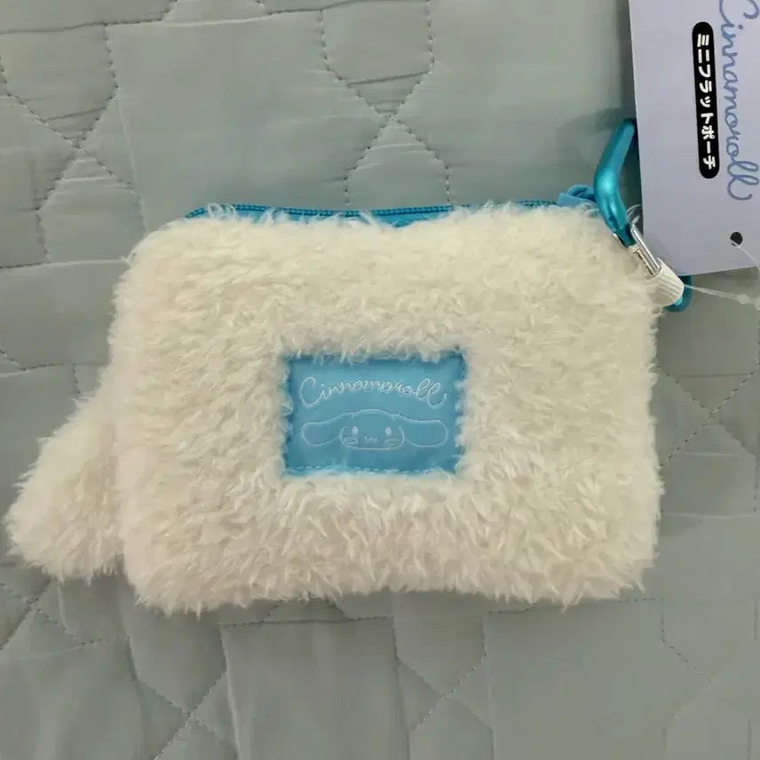 [SOLD OUT] 새상품) 하트 카라비너 시나모롤 동전카드지갑
