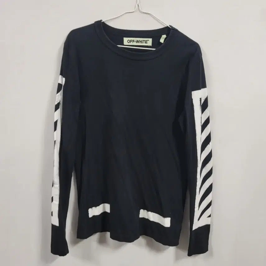 [BUNJANG] Off-White Long Sleeve T-Shirt / 오프화이트 롱슬리브/남성(95)/t2483