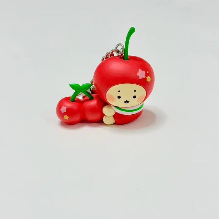 [BUNJANG] Mangmoong Cherry Bear Keychain / 올리브영 망곰 망그러진 곰 체리 키링