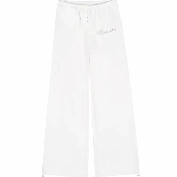 [BUNJANG] Klisier Essential Bambi Pants White / 클리시어 에센셜 밤비 팬츠 화이트