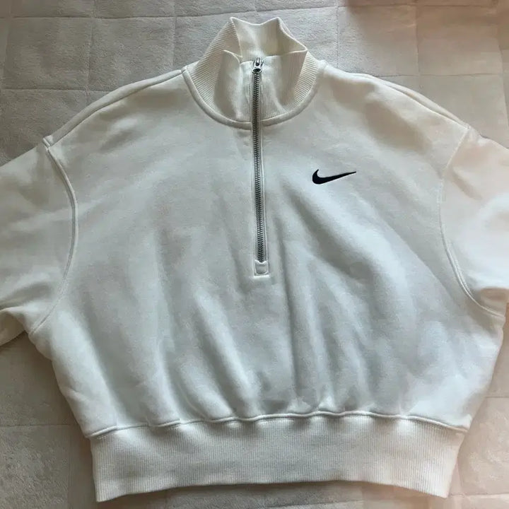[BUNJANG] Nike Phoenix Fleece White Set S Size / 나이키 피닉스 플리스 화이트 셋업 S사이즈