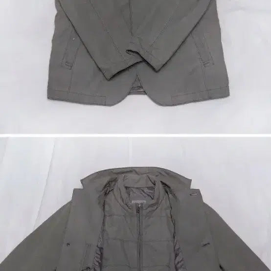 [BUNJANG] Series Veno Garment-Dyed Detachable 2-Way Jacket / 시리즈 (series) 베노 가먼트다잉 디테처블 투웨이 자켓 (100)