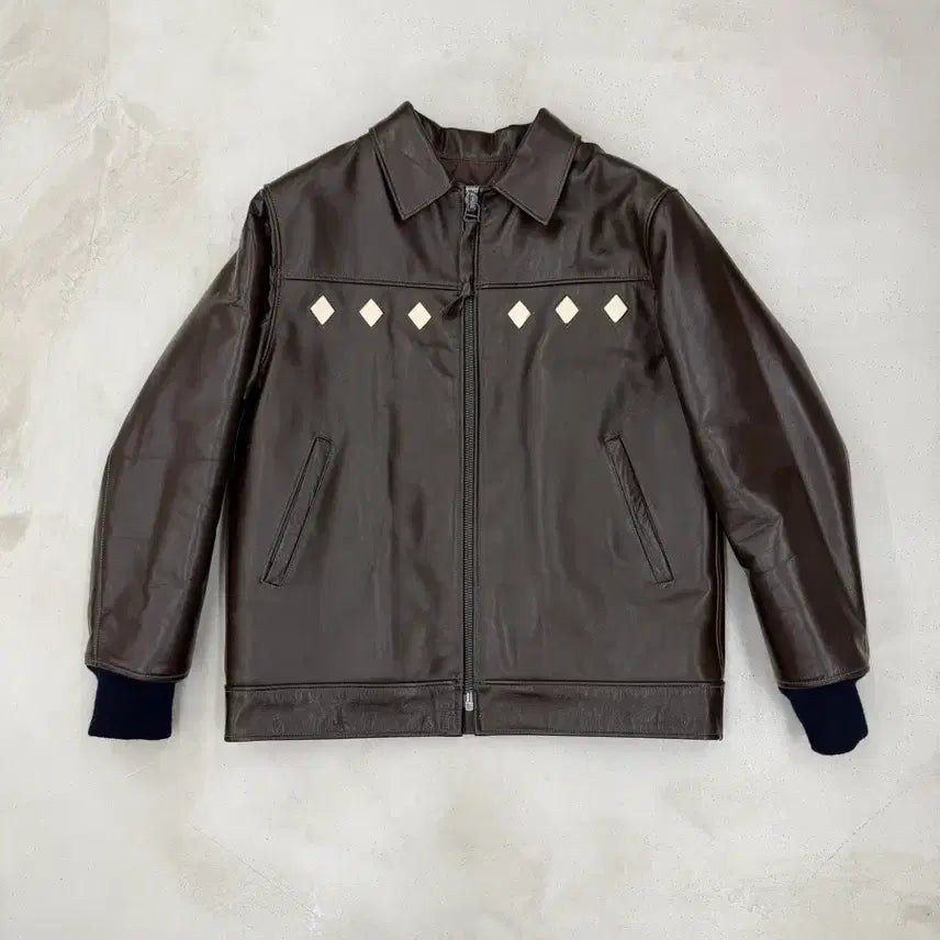 [BUNJANG] Leather Sport Jacket / 말가죽 스포츠자켓 42사이즈