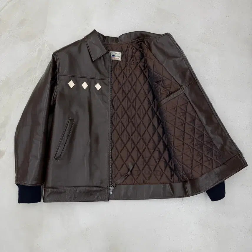 [BUNJANG] Leather Sport Jacket / 말가죽 스포츠자켓 42사이즈