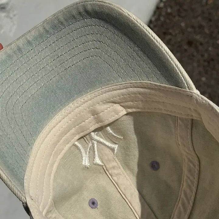 [BUNJANG] MLB New York Yankees Pattern Ball Cap / [F] MLB 엠엘비 뉴욕양키스 패턴 볼캡 모자