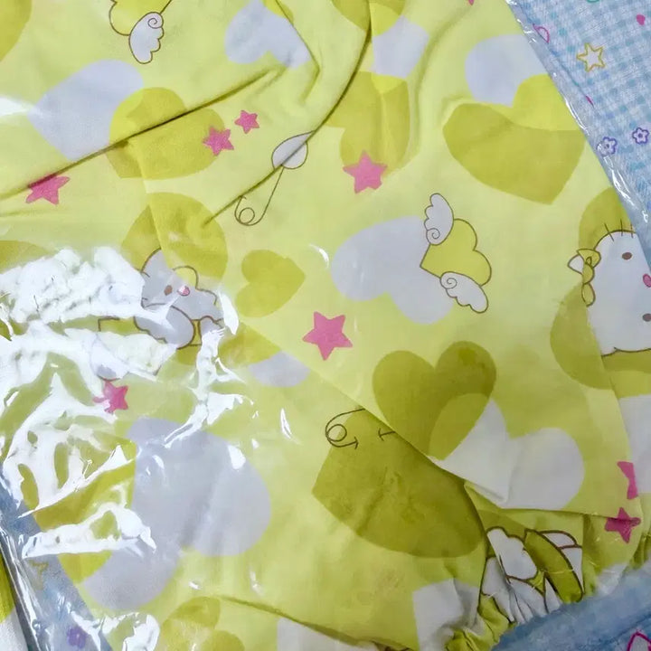 [BUNJANG] Vintage Hello Kitty Fabric Arm Warmers / 고전문구 고전 키티 팔토시 고전팔토시 고전 키티 천 원단