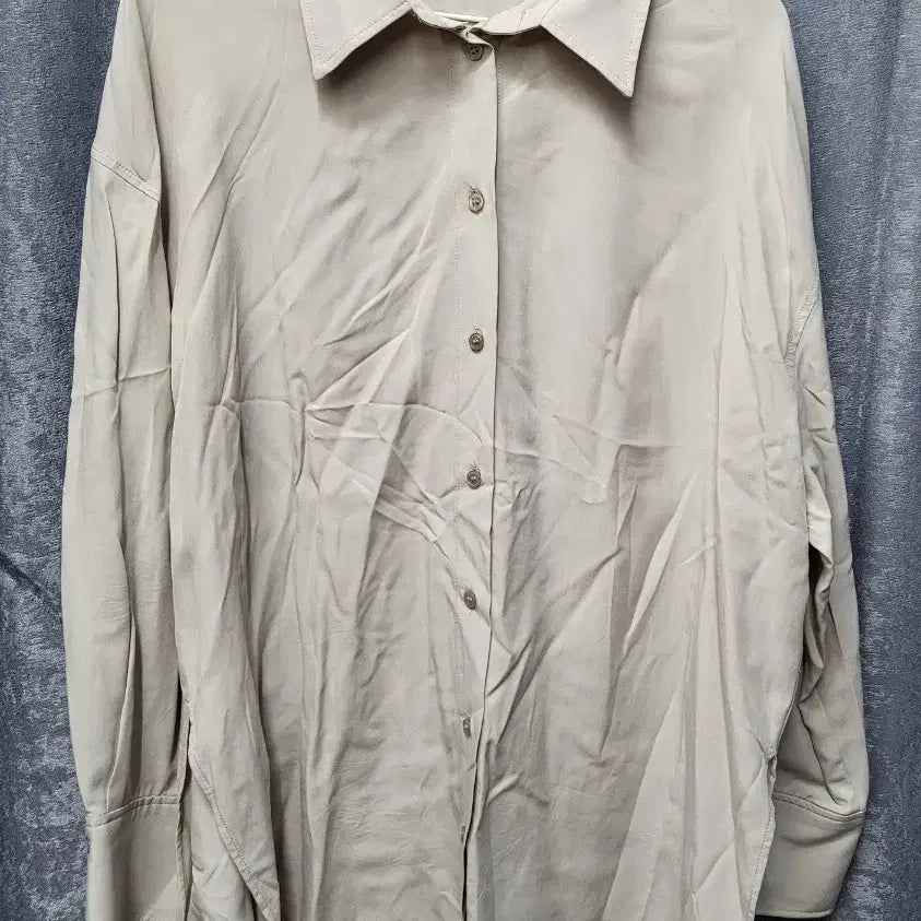 [BUNJANG] ZARA Oversized Side Slit Shirt Blouse (Size L) / [ZARA] 자라 오버핏 옆트임 셔츠 블라우스 (L사이즈)