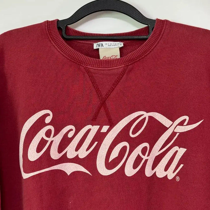 [BUNJANG] Zara Coca-Cola Graphic Sweatshirt / ZARA 코카콜라 맨투맨 남자95 여성 M,L