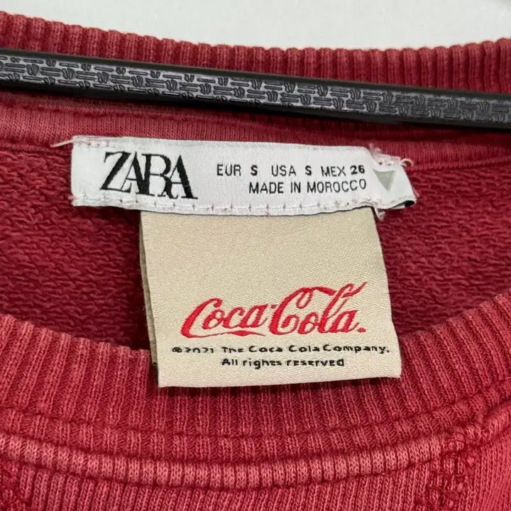 [BUNJANG] Zara Coca-Cola Graphic Sweatshirt / ZARA 코카콜라 맨투맨 남자95 여성 M,L