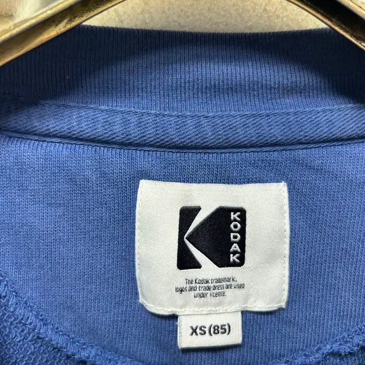 [BUNJANG] Kodak Blue Sweatshirt XS / 코닥 블루 맨투맨 티셔츠 XS