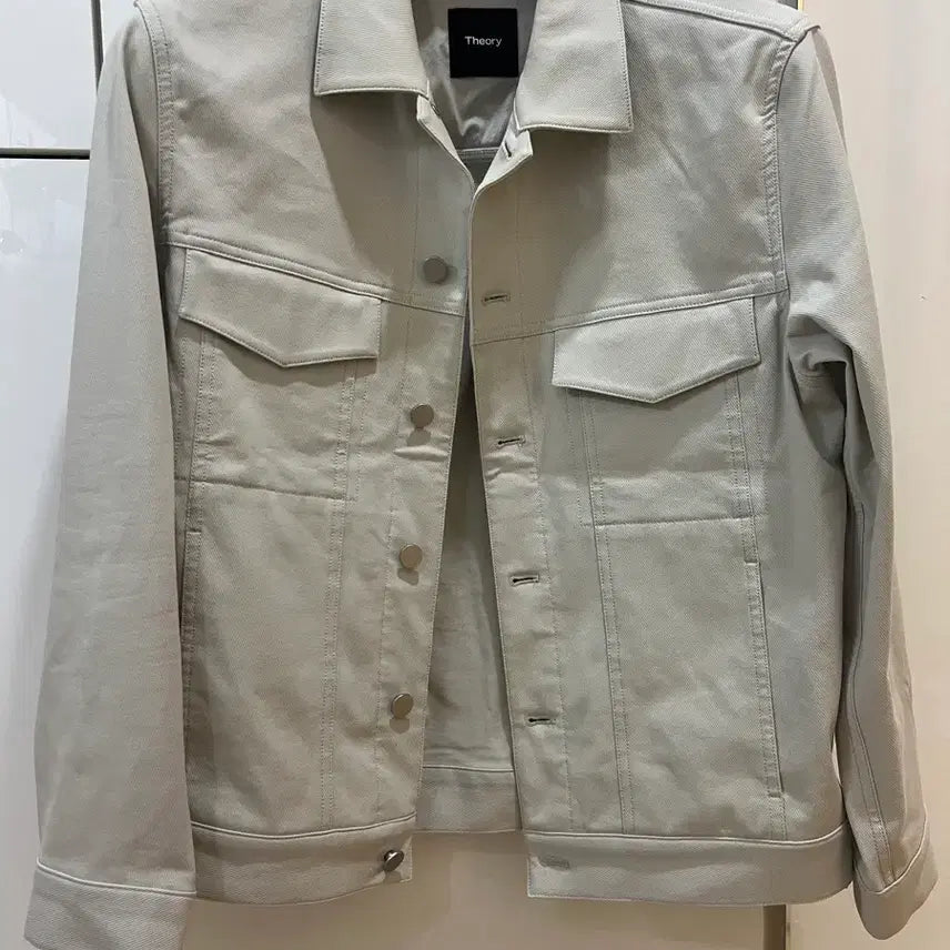 [BUNJANG] Theory 24FW Trucker Jacket M (100-105) / 24fw 띠어리 트러커 100-105 새상품급