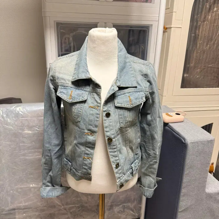 [BUNJANG] Denim Jacket / 청 데님 자켓