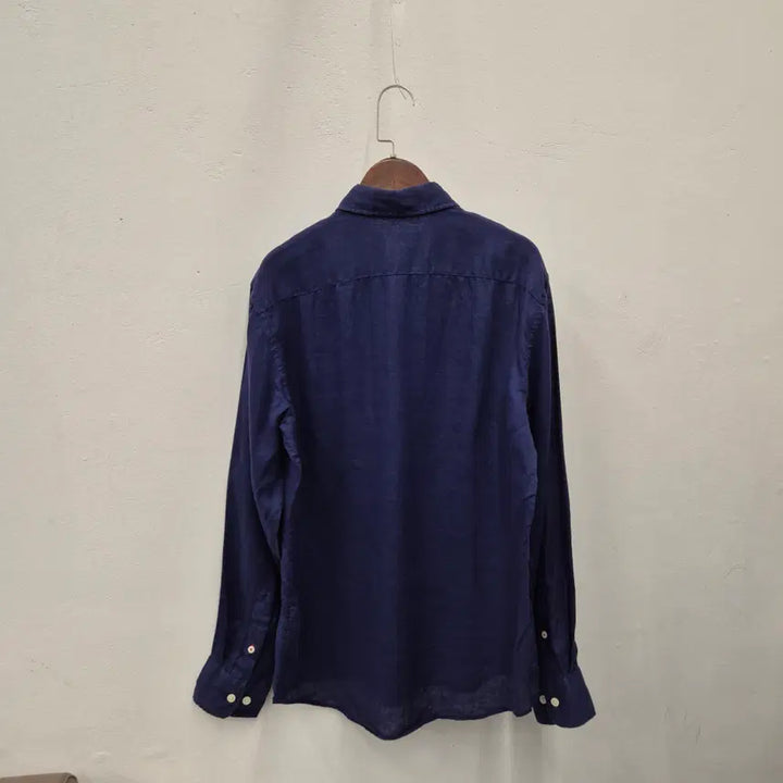 [BUNJANG] Beanpole Linen Solid Shirt 95 / 빈폴 린넨 솔리드 셔츠 95