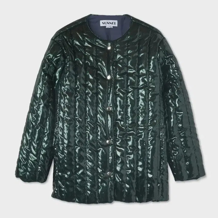 [BUNJANG] SUNNEI Quilted Jacket Green XS / 써네이 SUNNEI 퀼티드 재킷 자켓 그린 XS사이즈