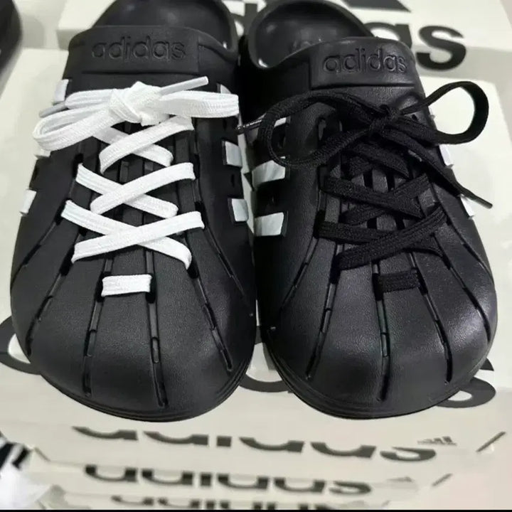 [SOLD OUT] 아디다스 클로그 검정 255mm(새상품)박스x