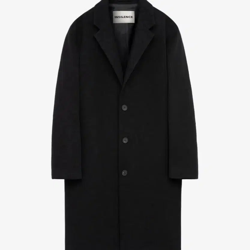 [BUNJANG] In Silence Solist Cashmere Coat Black / 인사일런스 솔리스트 캐시미어 코트 블랙
