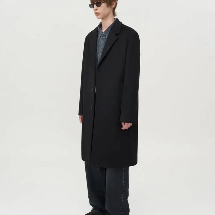 [BUNJANG] In Silence Solist Cashmere Coat Black / 인사일런스 솔리스트 캐시미어 코트 블랙