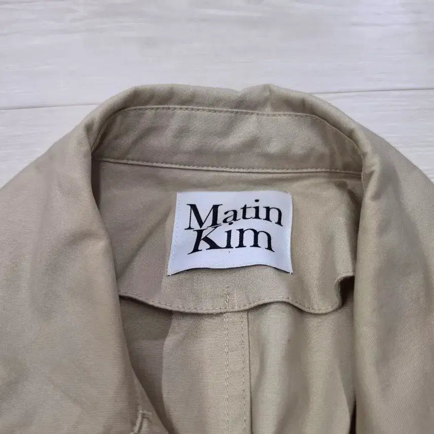 [BUNJANG] Matinkim Beige Long Trench Coat / 마뗑킴 베이지 롱 트렌치코트