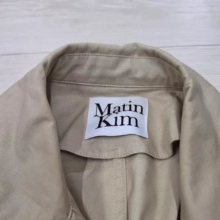 [BUNJANG] Matinkim Beige Long Trench Coat / 마뗑킴 베이지 롱 트렌치코트