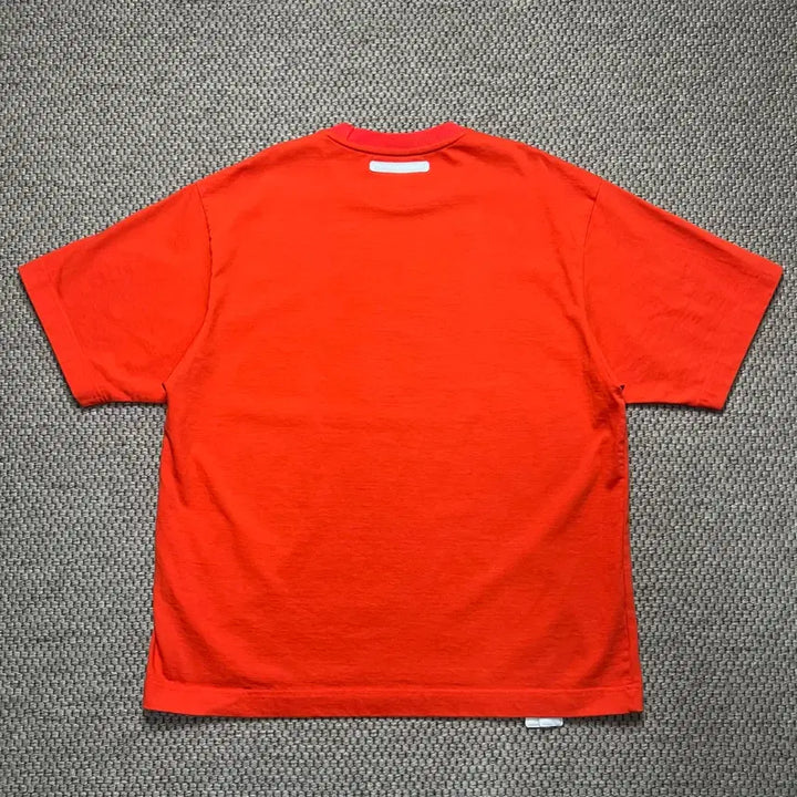 [BUNJANG] Solid Homme Oversized Split Hem T-shirt / 솔리드옴므 오버핏 절개 반팔 티셔츠 50