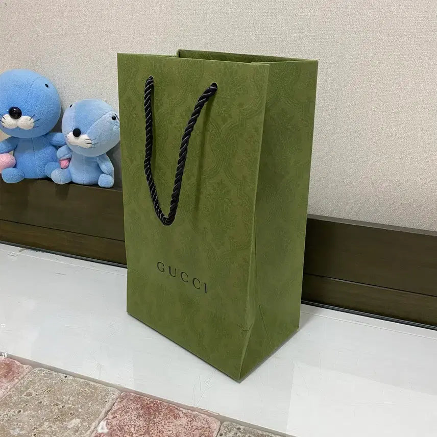 [BUNJANG] Gucci Shopping Bag / 구찌 쇼핑백(17x29x11)