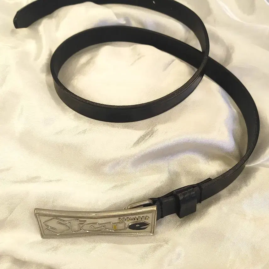 [BUNJANG] DSQUARED2 Steue Leather Belt / 디스퀘어드2 Steue 레더 벨트
