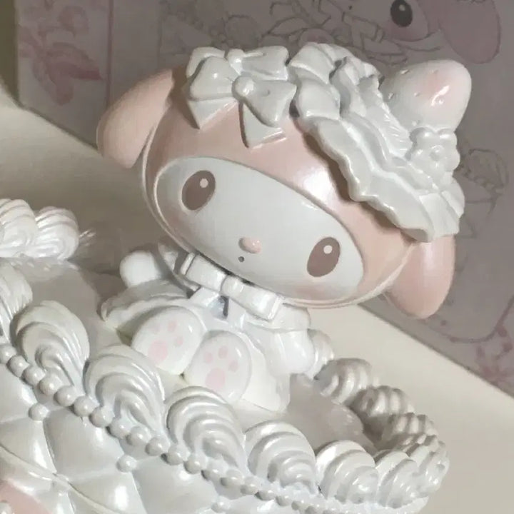 [BUNJANG] Sanrio My Melody Shiroyuki Ceramic Box / 산리오 시로이치고 마이멜로디 소품함