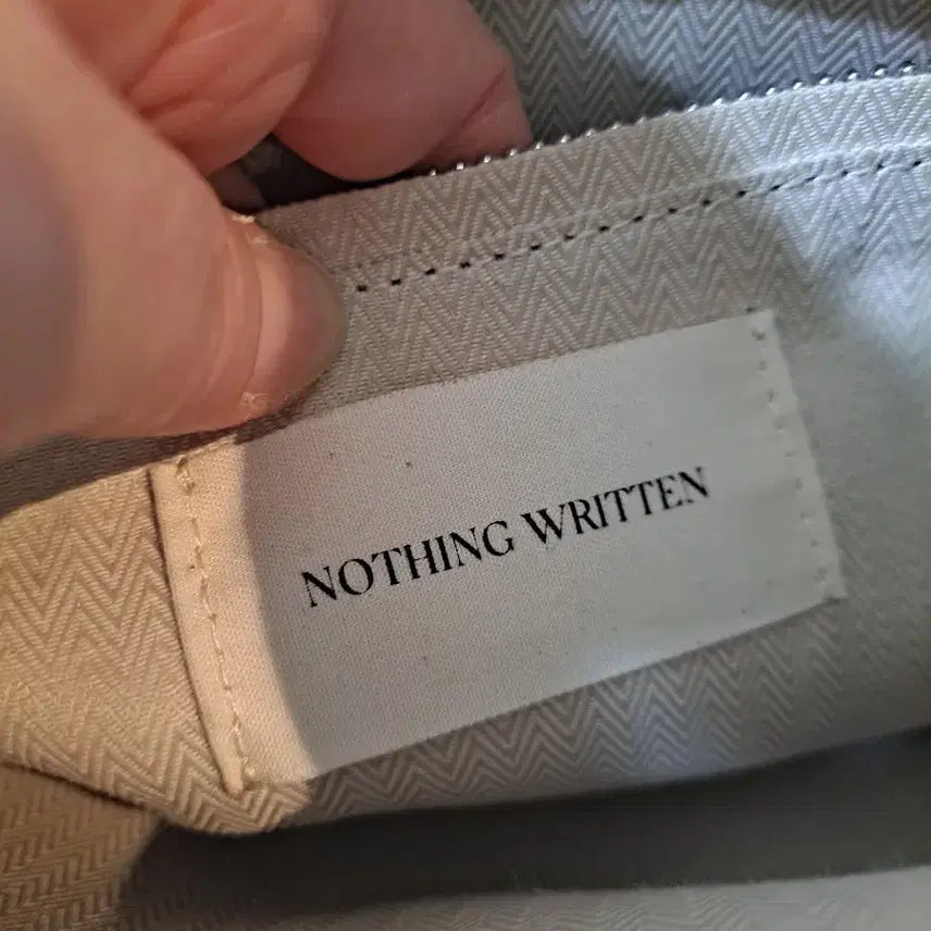 [BUNJANG] Nothing Written Shoulder Bag / 낫띵리튼(Nothing written)숄더백