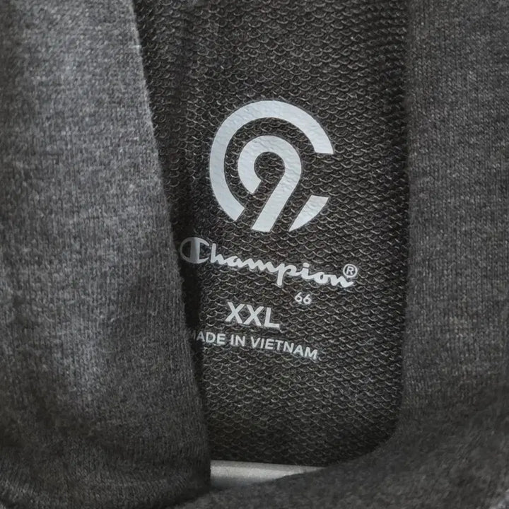 [SOLD OUT] 챔피온 스판 후드티 다크그레이 XXL