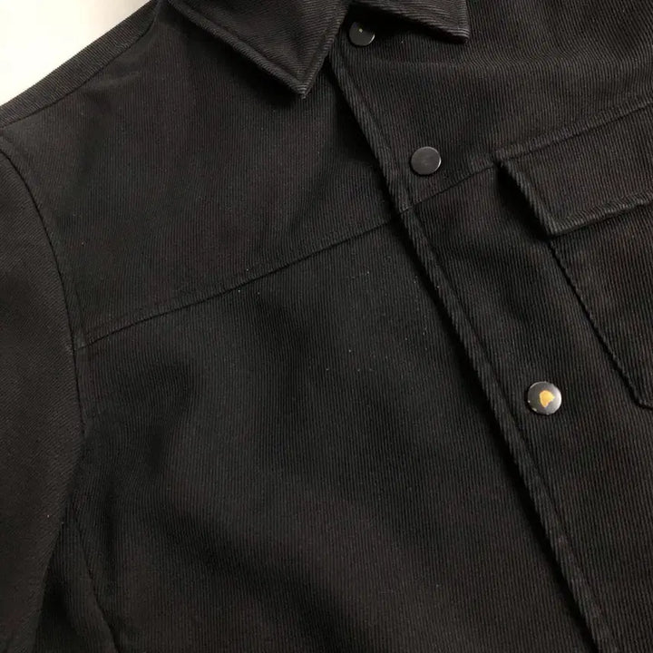 [BUNJANG] Work Jacket Shirt-Type Jumper / 워크 자켓 셔츠형 점퍼